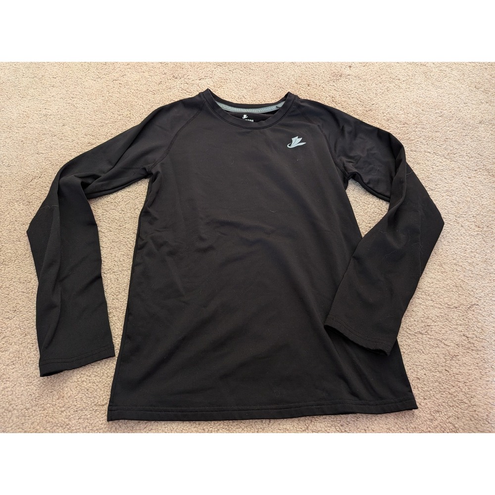 Devoropa Youth Lg Thermal Compression Shirt Black Long Sleeve Thermal Base Layer